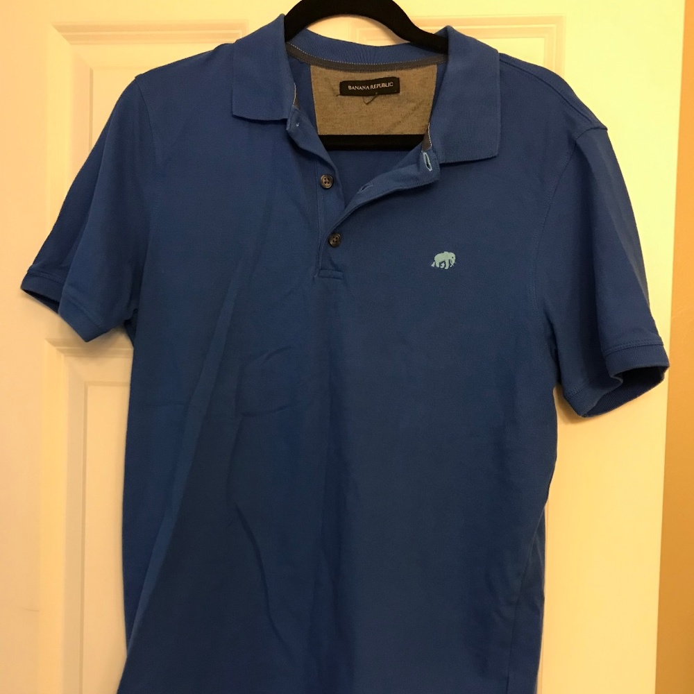 Banana Republic Men's Signature Pique Polo
